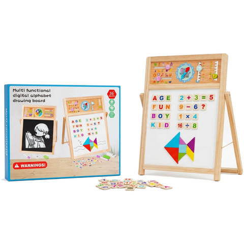 3-in-1 Double-Sided Learning Easel