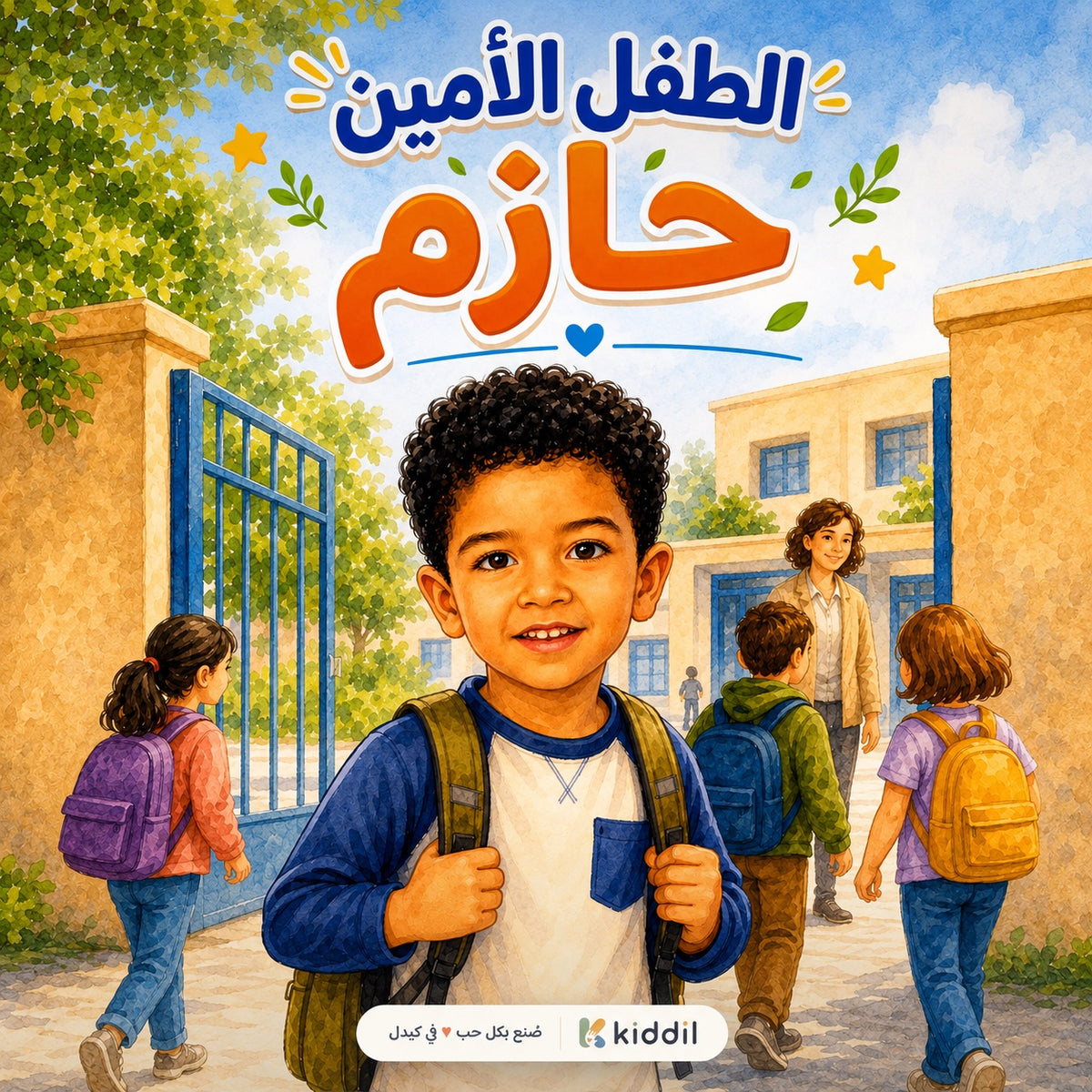 Hazem the Honest — Kiddil personalised storybook cover