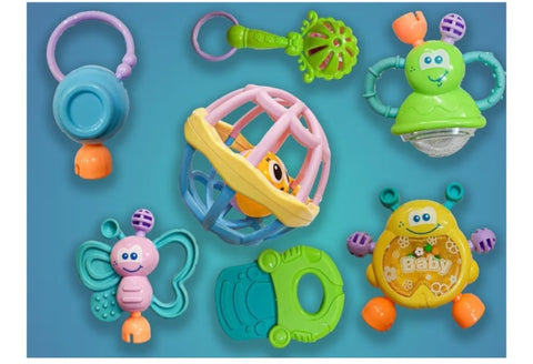 Baby Rattle & Teether Box Set
