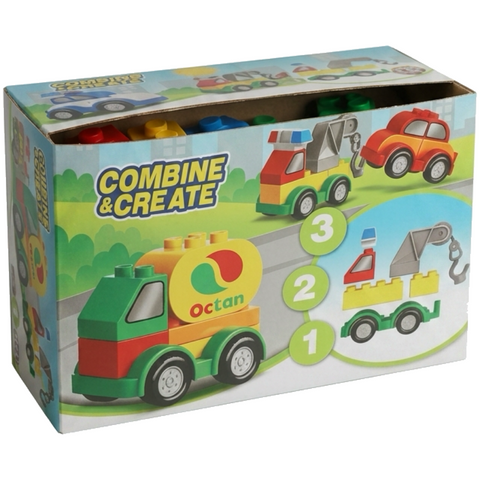 Combine & Create — Car Building Blocks