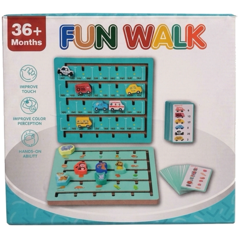 Fun Walk — Road Maze Board