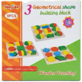 Geometric Stacker Blocks — 3 Shapes