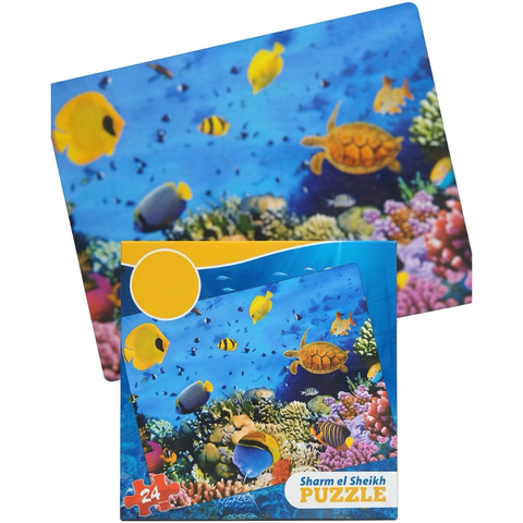 Red Sea Fish Mini Puzzle — 24 Pieces
