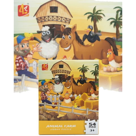 Animal Farm Puzzle — 54 Pieces