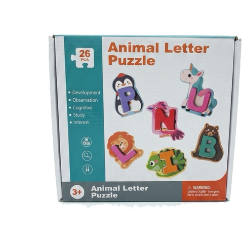 Animal Letter Puzzle