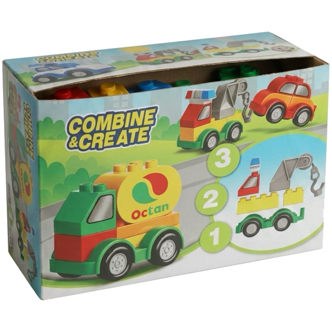 Combine & Create — Car Building Blocks
