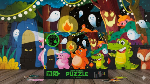Glow Puzzle — Cave Adventure