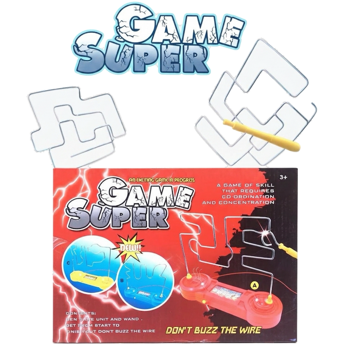 Don't Buzz the Wire — Steady Hand Game
