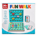 Wooden Road Maze Board — Slide the Cars Home