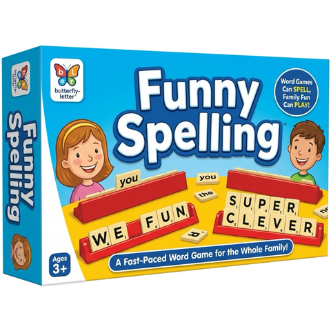 Funny Spelling — Letter Race Game
