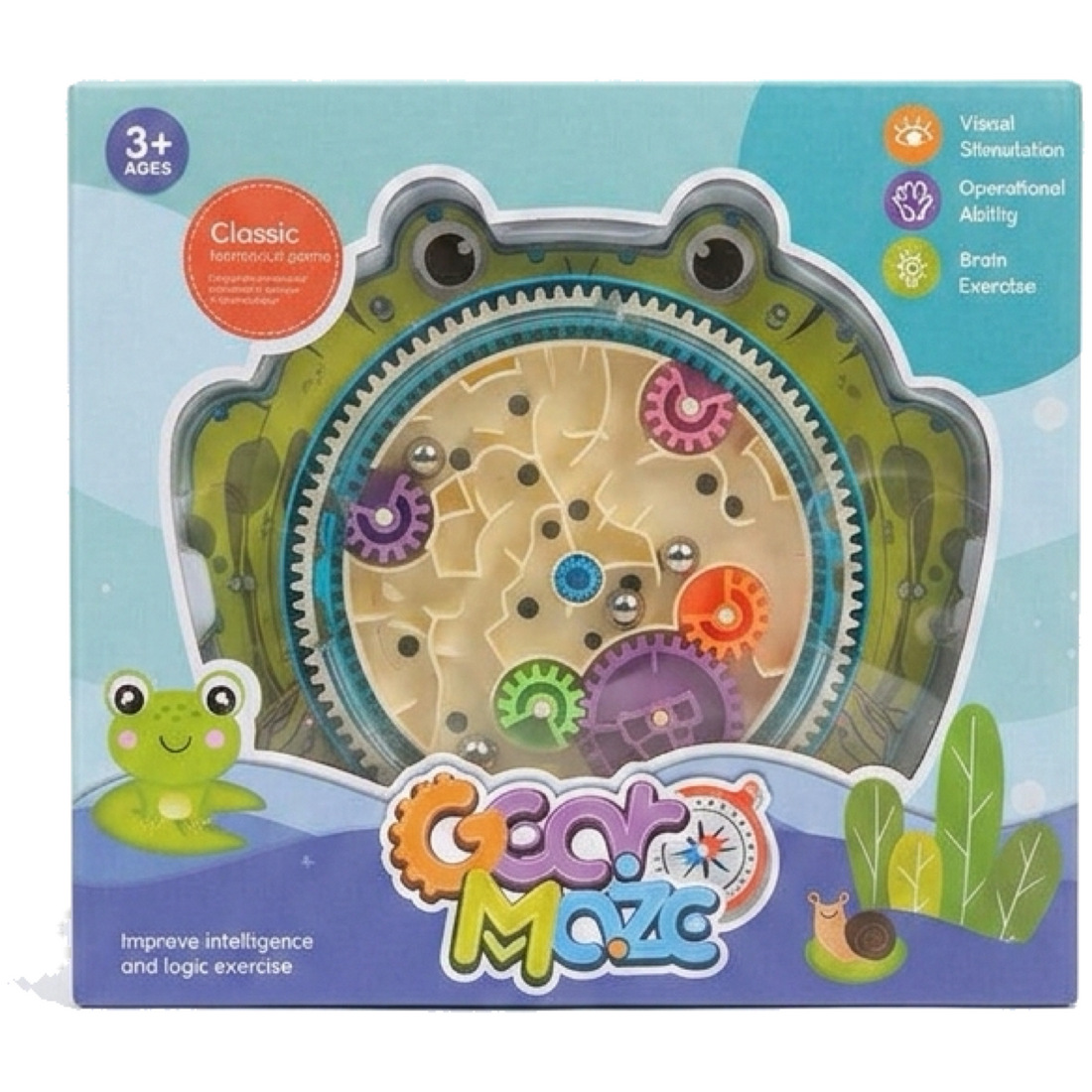Gear Maze — Rotating Puzzle