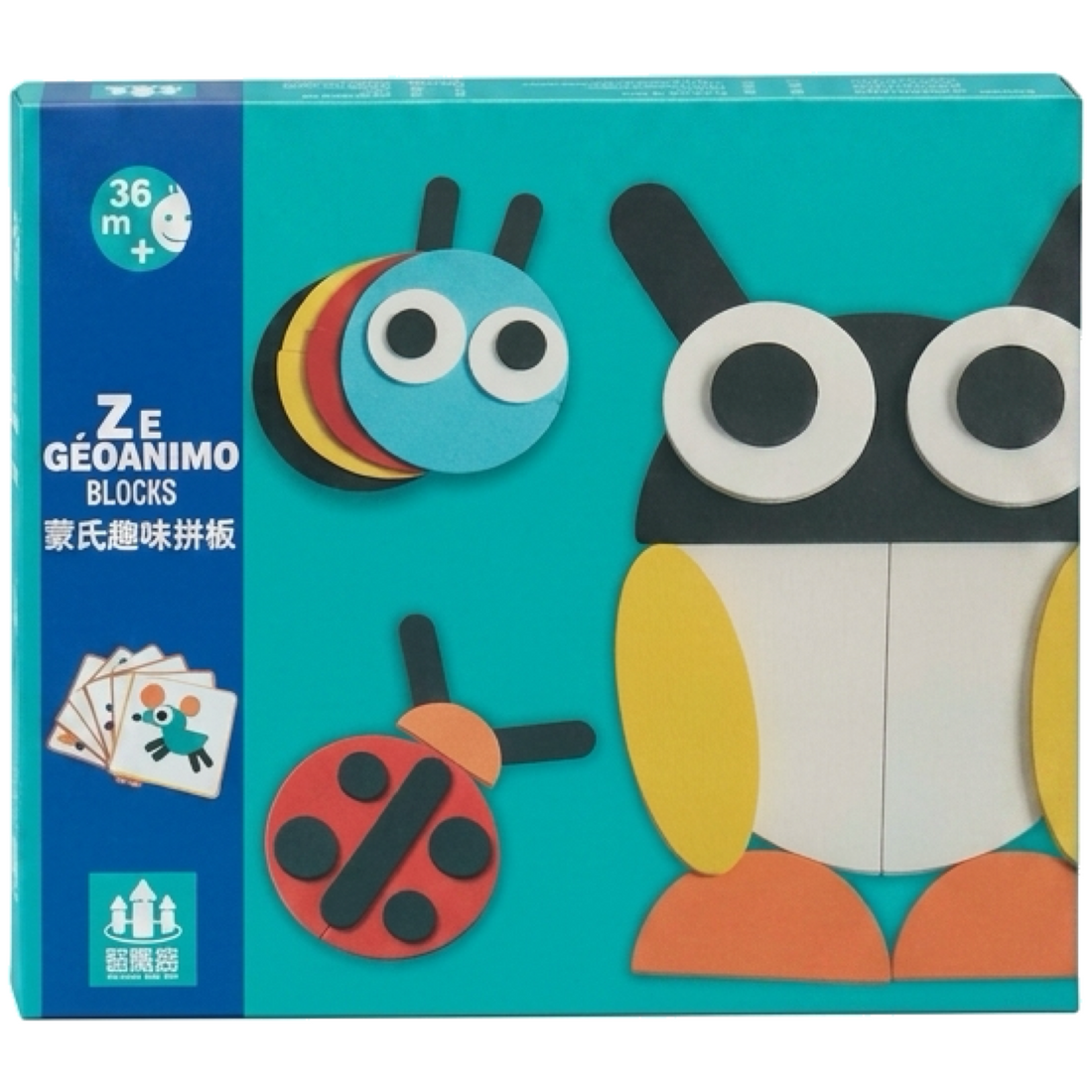 GeoAnimo Blocks — Shapes & Animals Puzzle