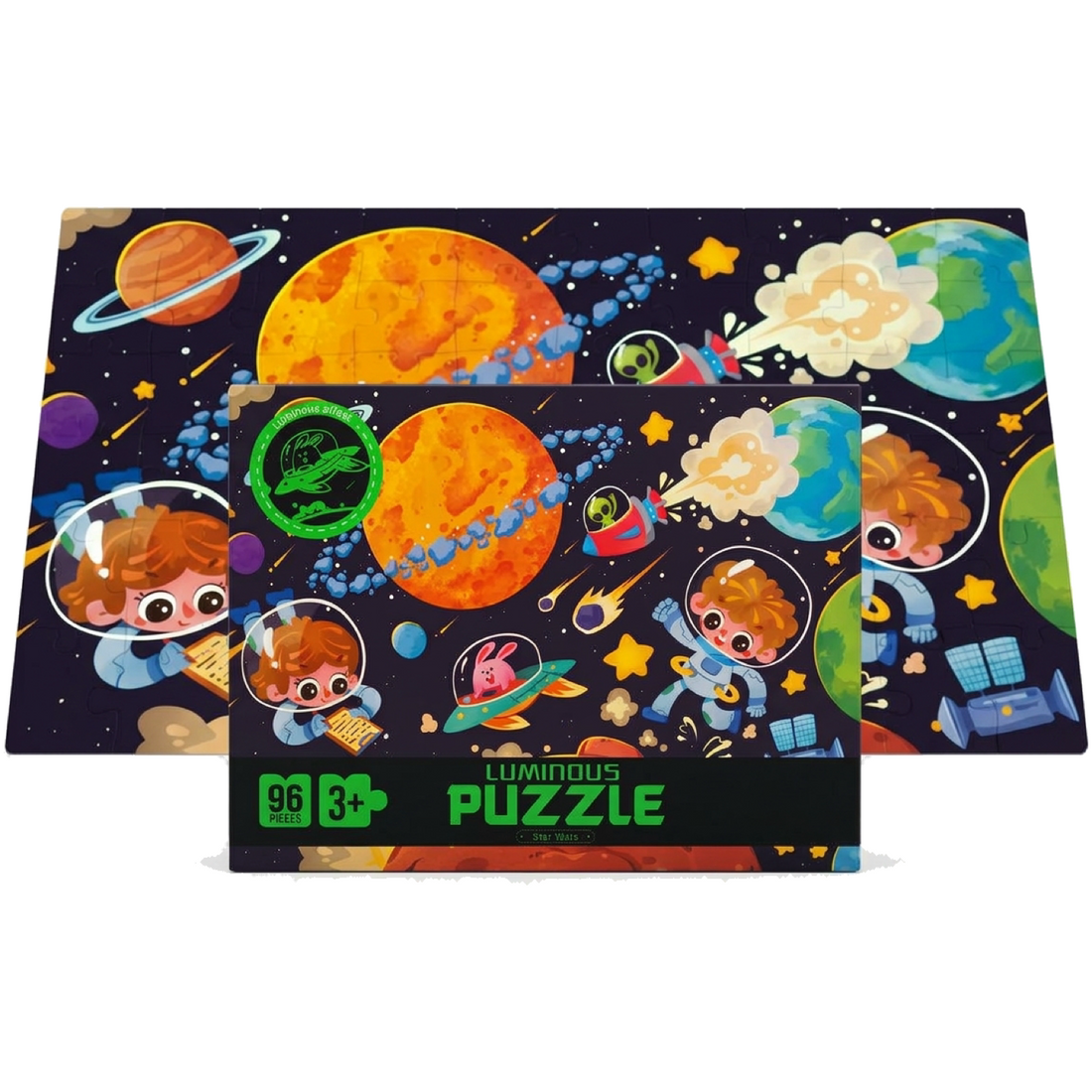 Glow Puzzle — Space
