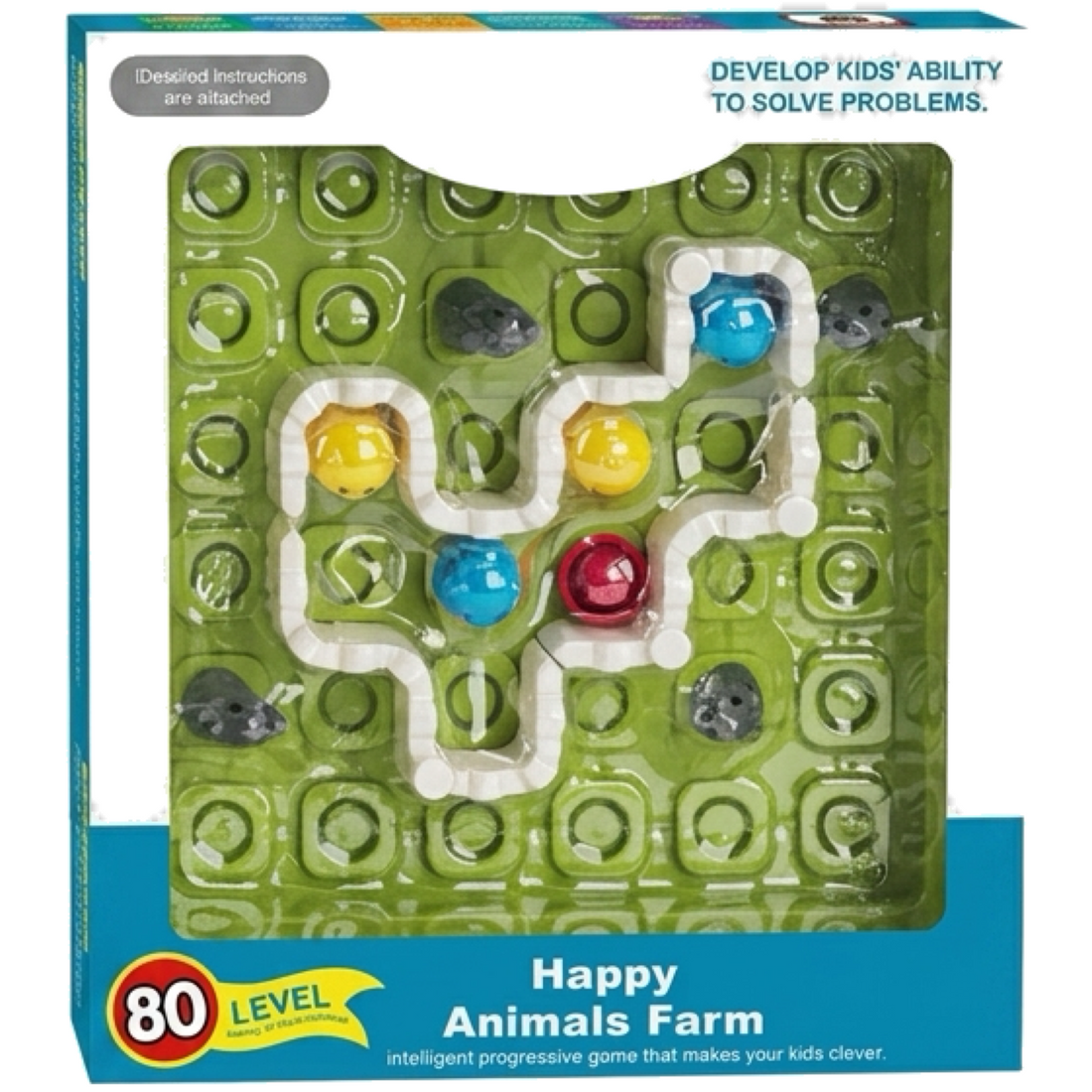 Happy Animals Farm — Logic Puzzle