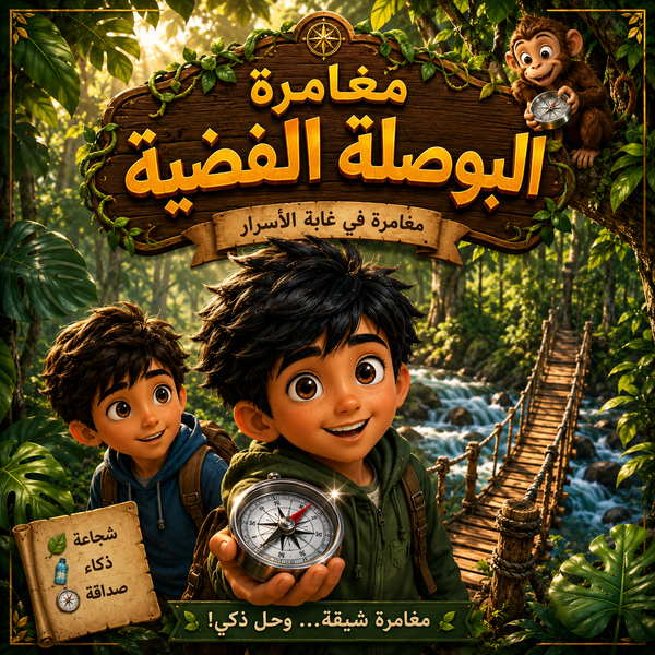 The Silver Compass Adventure: Omar’s Journey in the Forest of Secrets