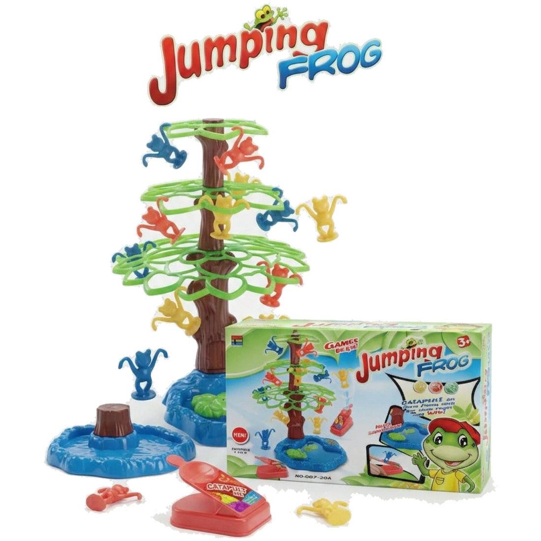 Jumping Frog — Tree Race Game