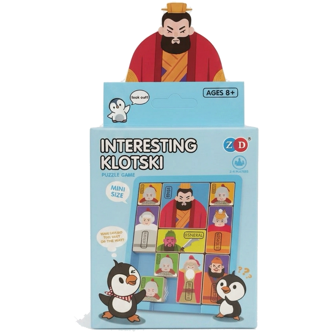 Klotski Sliding Puzzle — Penguin