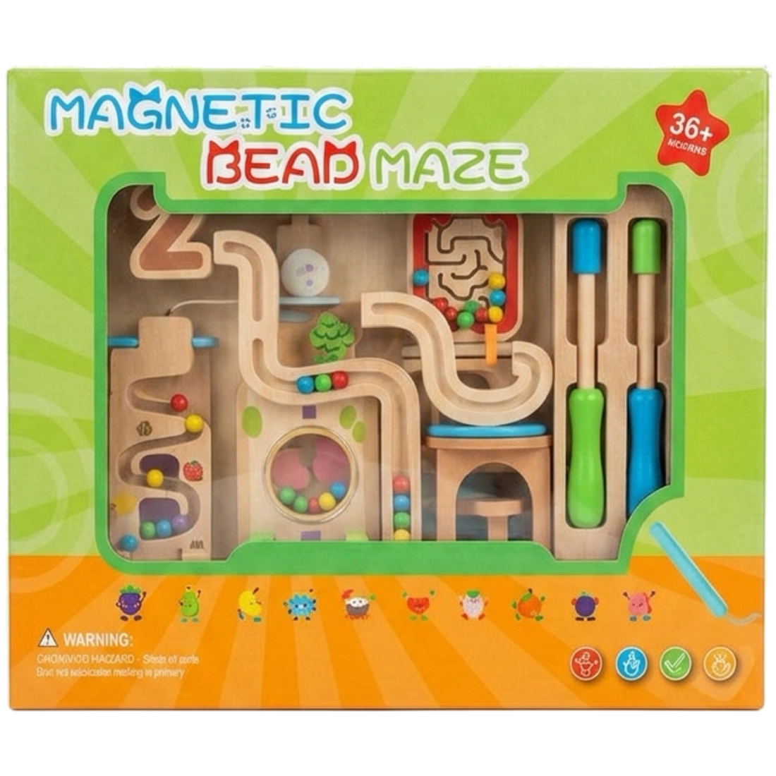Magnetic Bead Maze Board