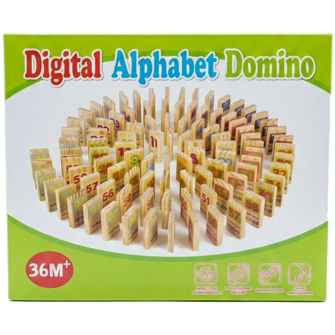 Number Blocks Domino — 1 to 100