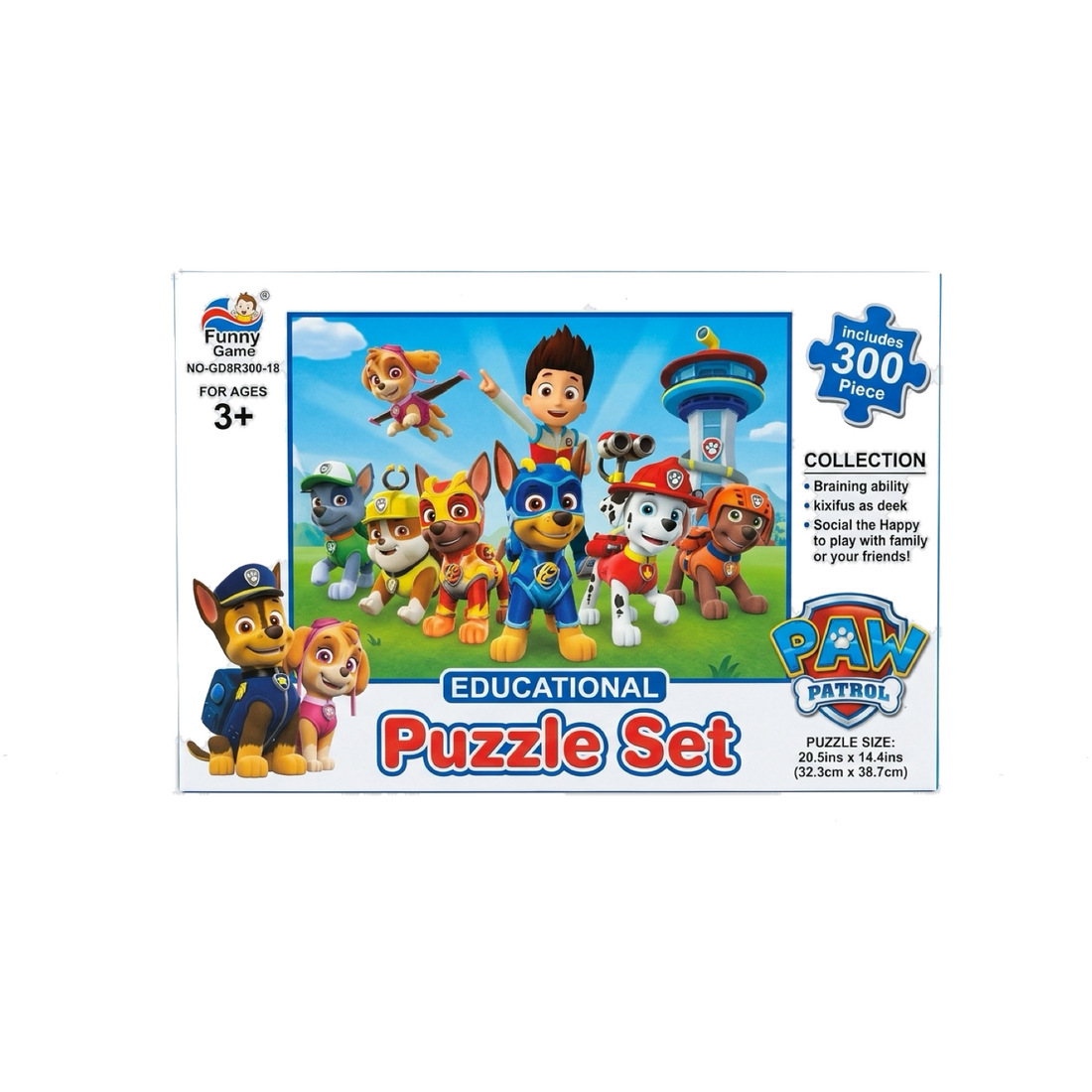 PAW Patrol Puzzle — 300 Pieces