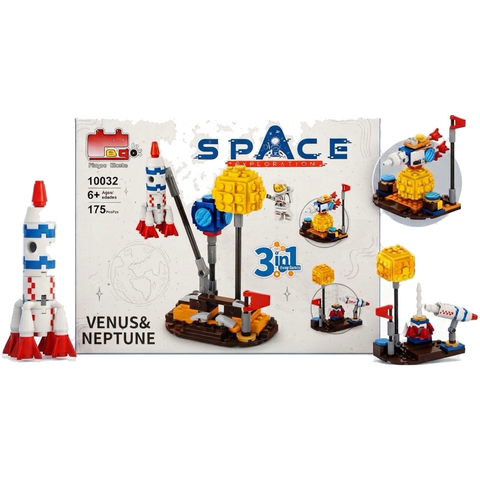 Space Building Blocks — Venus & Neptune (175 pcs)