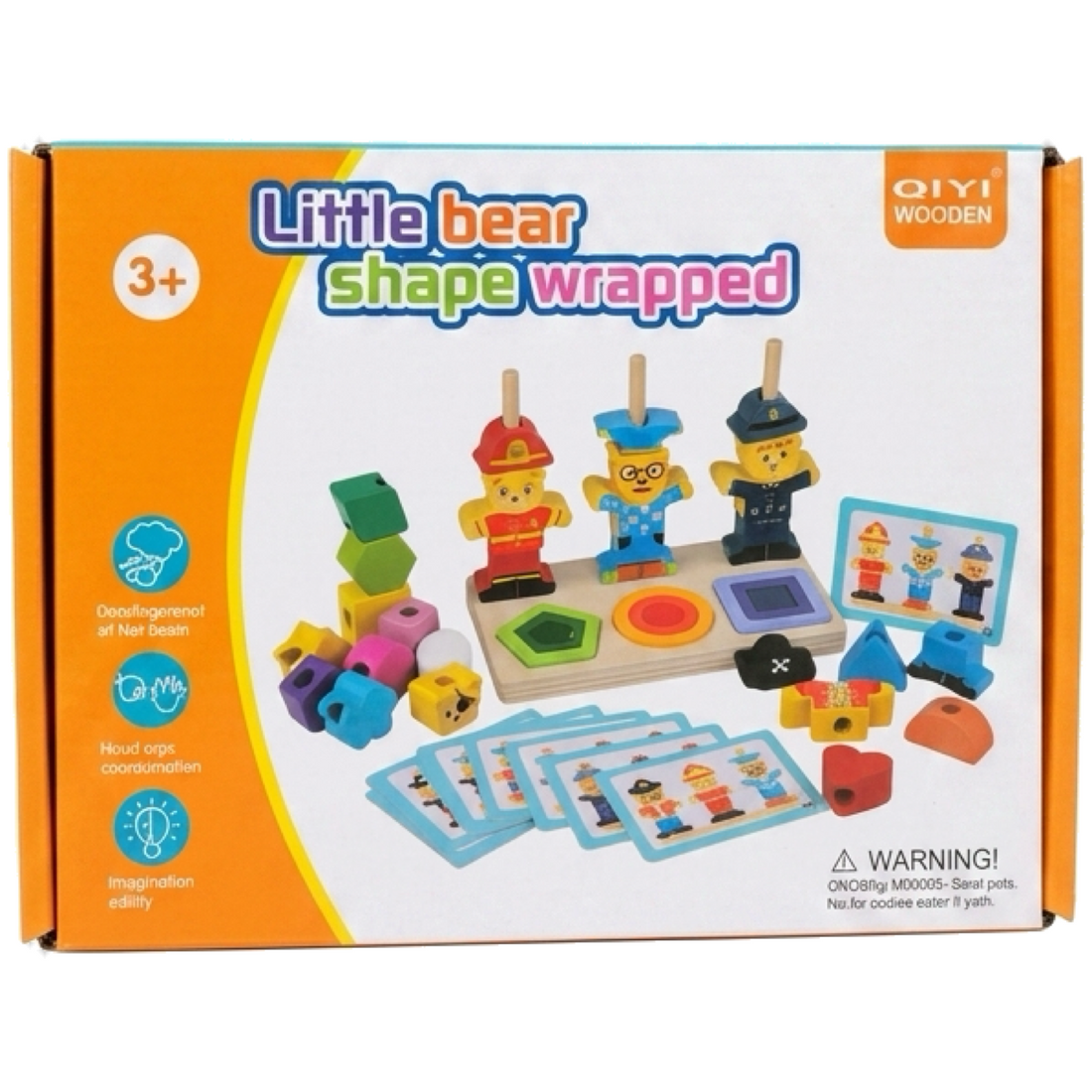 Three Bears Shape Puzzle