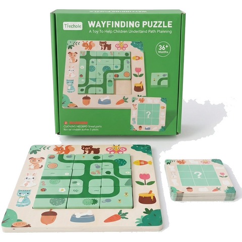 Wayfinding Puzzle — Animal Roads