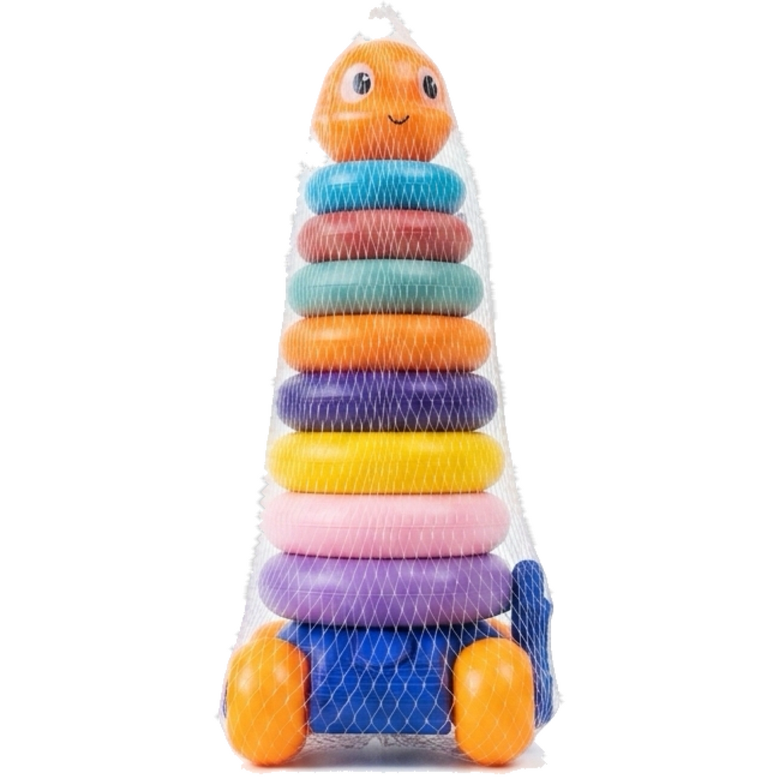 Wheeled Ring Stacker — Pull Along