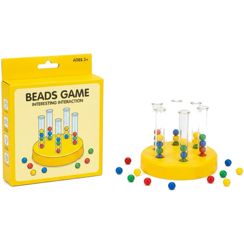 Wooden Bead Sorting Game — Chick