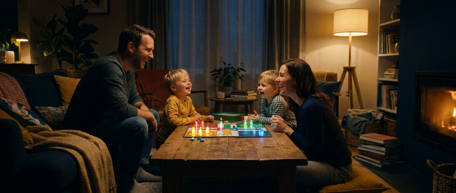 Family game night, delivered — the fun comes in the box.